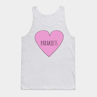 Love Parakeets Tank Top